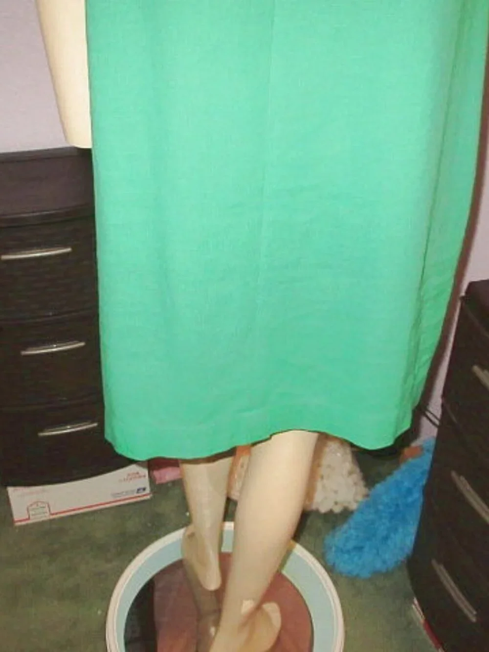 J Crew Linen Blend Mini Dress Womens 12 Pockets Kelly Green Preppy Coastal NEW